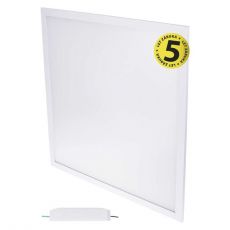 LED panel 60×60, štvorcový vstavaný biely, 40W neutr. b. UGR