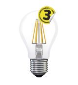 LED žiarovka filament A60 8W E27 teplá biela