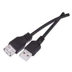 USB kábel 2.0 A vidlica - A zásuvka 2m