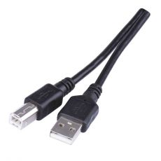 USB kábel 2.0 A vidlica - B vidlica 2m