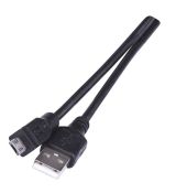 USB kábel 2.0 A vidlica - mikro B vidlica 2m