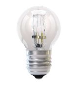 Halogénová žiarovka ECO mini globe 42W E27 teplá biela,stmív