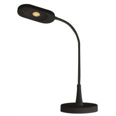 LED stolná lampa HT6105, čierna