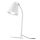 Stolná lampa Lolli s LED žiarovkou biela