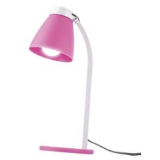 Stolná lampa Lolli s LED žiarovkou ružová