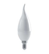 LED žiarovka candle tail E14 6W teplá biela