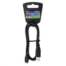 USB kábel 2.0 A/M - mikro B/M 1m ECO