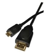 HDMI 1.4 high speed kábel ethernet A vidl.-D vidl.1,5m