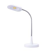 LED stolná lampa HT6105, biela