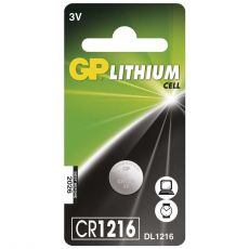 Lítiová gombíková batéria GP CR1216
