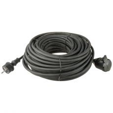 Predlžovací kábel gumový – spojka, 20m, 3× 1,5mm2