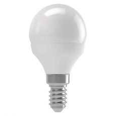 LED žiarovka Classic mini globe 4W E14 teplá biela
