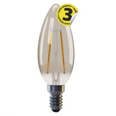LED žiarovka Vintage Candle 2W E14 teplá biela+