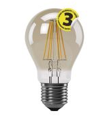 LED žiarovka Vintage A60 4W E27 teplá biela+