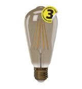 LED žiarovka Vintage ST64 4W E27 teplá biela+