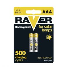 Nabíjacia batéria RAVER 400 mAh HR03 (AAA)