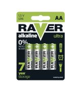 Alkalická batéria RAVER LR6 (AA)