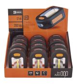 COB LED pracovné svietidlo P3889, 200 lm, 3× AAA, 12 ks