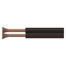 Dvojlinka ECO 2×0,75mm, čierno/červená, 100m
