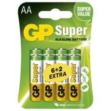 Alkalická batéria GP Super LR6 (AA)