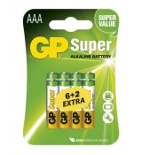 Alkalická batéria GP Super LR03 (AAA)