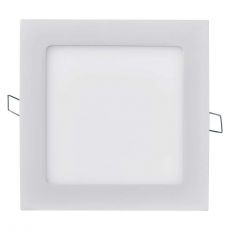 LED panel 170×170, štvorcový vstavaný biely,12W teplá biela