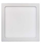 LED panel 300×300, štvorcový prisadený biely, 24W neutr. b.