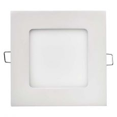 LED panel 120×120, štvorcový vstavaný biely, 6W teplá biela