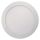 LED panel 224mm, kruhový prisadený biely, 18W teplá biela