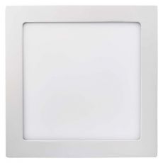LED panel 224×224, štvorcový prisadený biely, 18W neutr. b.