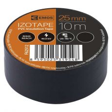 Izolačná páska PVC 25mm / 10m čierna