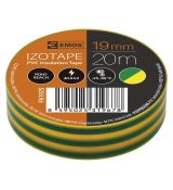 Izolačná páska PVC 19mm / 20m zelenožltá