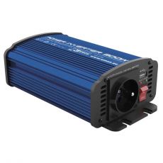 Menič napätia do auta 12V/230V, 300W, USB 2100mA