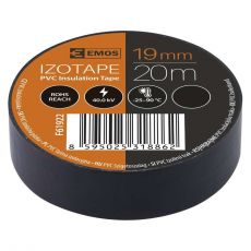 Izolačná páska PVC 19mm / 20m čierna