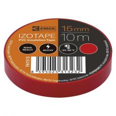 Izolačná páska PVC 15mm / 10m červená