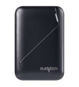 Power bank RAVER 6600mAh čierny
