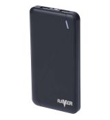 Power bank RAVER 10000mAh čierny