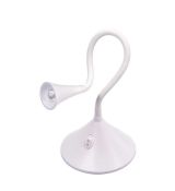 LED stolná lampa Cora biela