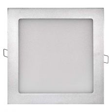 LED panel 225×225, štvorcový vstavaný strieb., 18W neutr.b.