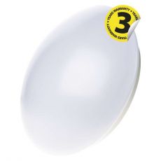 LED prisadené svietidlo Cori, kruh. biele 22W teplá b., IP44