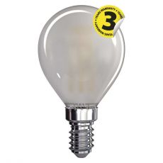 LED žiarovka Filament Mini Globe matná 4W E14 teplá biela