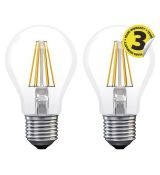 LED žiarovka Filament A60 A++ 6W E27 teplá biela