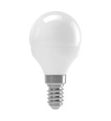 LED žiarovka mini globe 8W E14 teplá biela