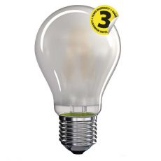 LED žiarovka Filament matná A60 A++ 8,5W E27 teplá biela