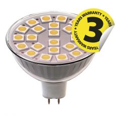 LED žiarovka Classic MR16 4W GU5,3 teplá biela