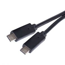 USB kábel 3.1 C/M - USB 3.1 C/M 1m čierny