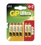 Batéria GP Ultra alkalická AAA 4+2