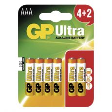 Batéria GP Ultra alkalická AAA 4+2