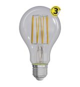 LED žiarovka filament A70 12W E27 teplá biela