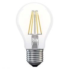 LED žiarovka filament A60 A++ 6W E27 teplá biela